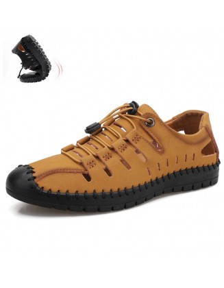 Men's Round Toe Breathable Outdoor Sandals